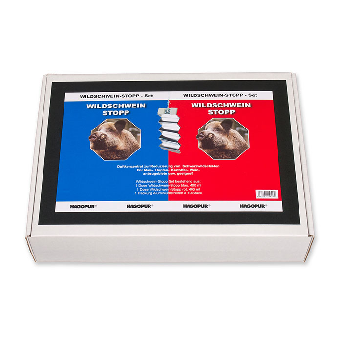 Pachový ohradník HAGOPUR Ochrana před prasaty - sada - Obrázek 2