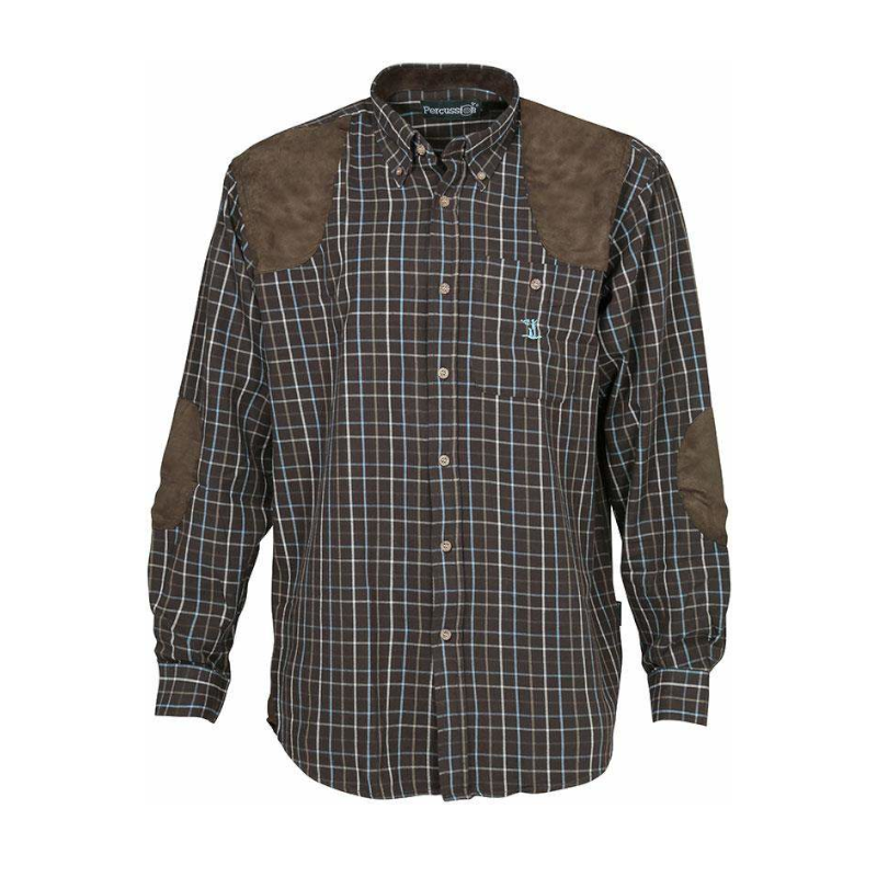 Elegantní kostkovaná lovecká košile PERCUSSION SOLOGNE (1635G)